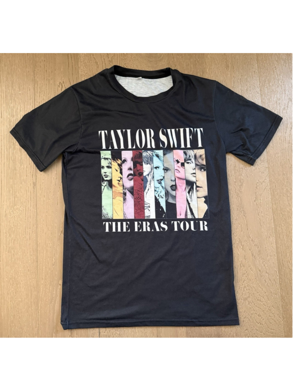 Taylor Swift The Eras Tour 2023 Graphic T-Shirt Black Women’s Small Rare